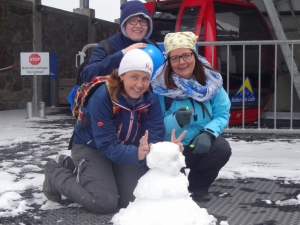 Summercamp im Schnee